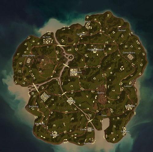 绝地求生地图最新爆料,神秘地域,挑战极限生存